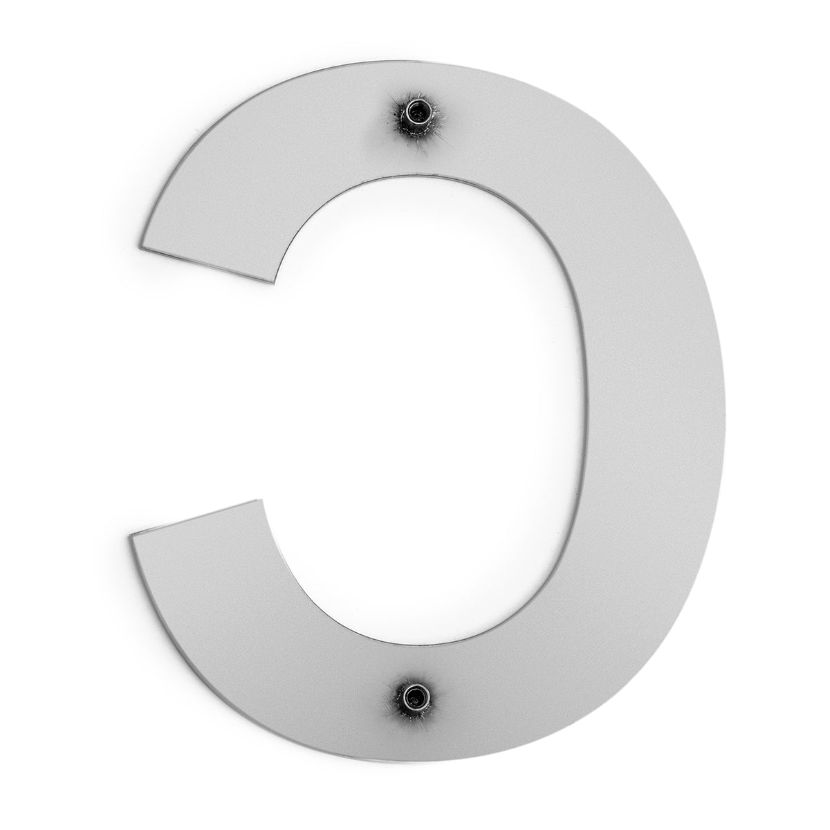 Barton 6" House door wall apt hotel Letter Number Stainless Steel 0 to 9 ABCD