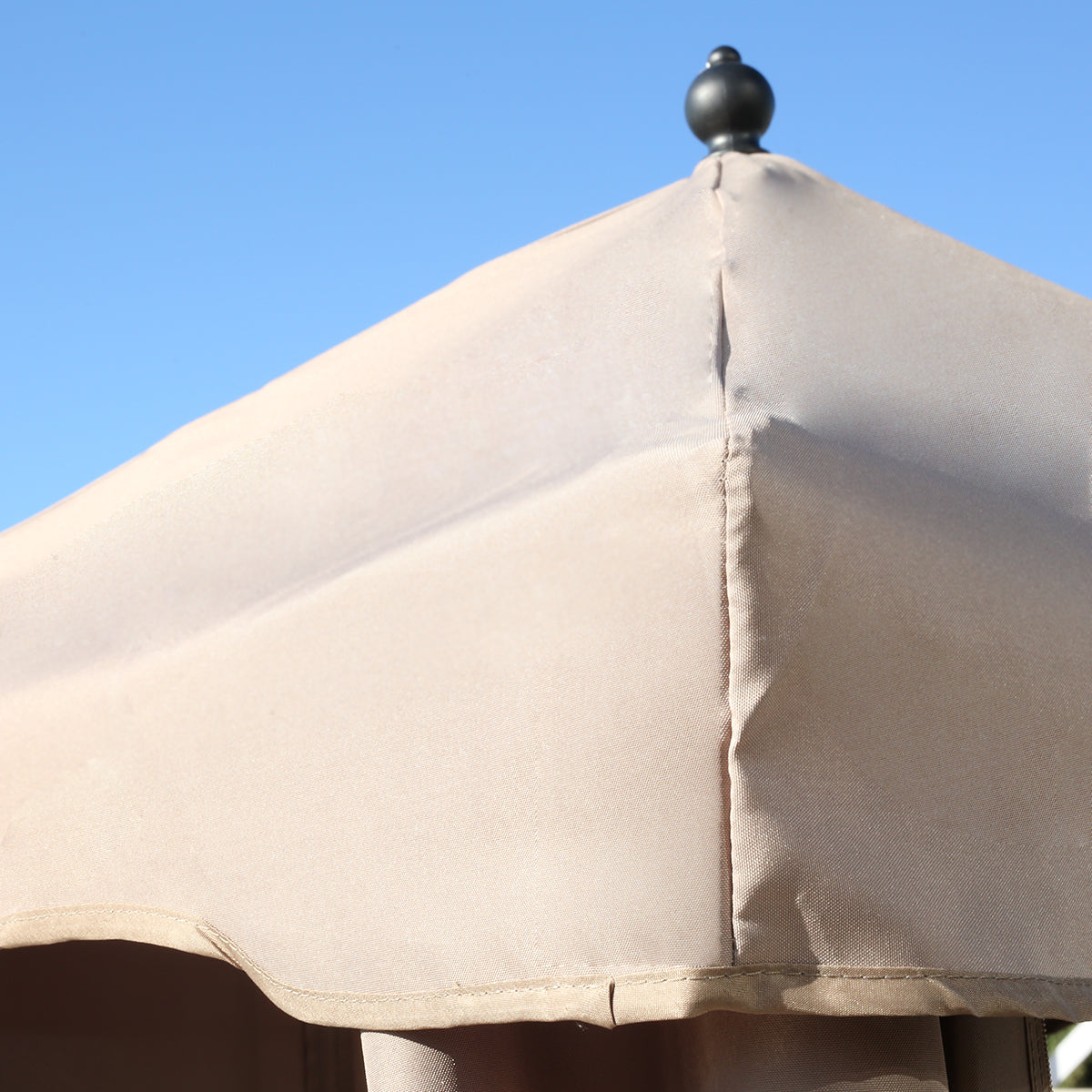 Barton Rolling Towel Caddy All-Wicker Outdoor Patio Furniture Organizer Wicker