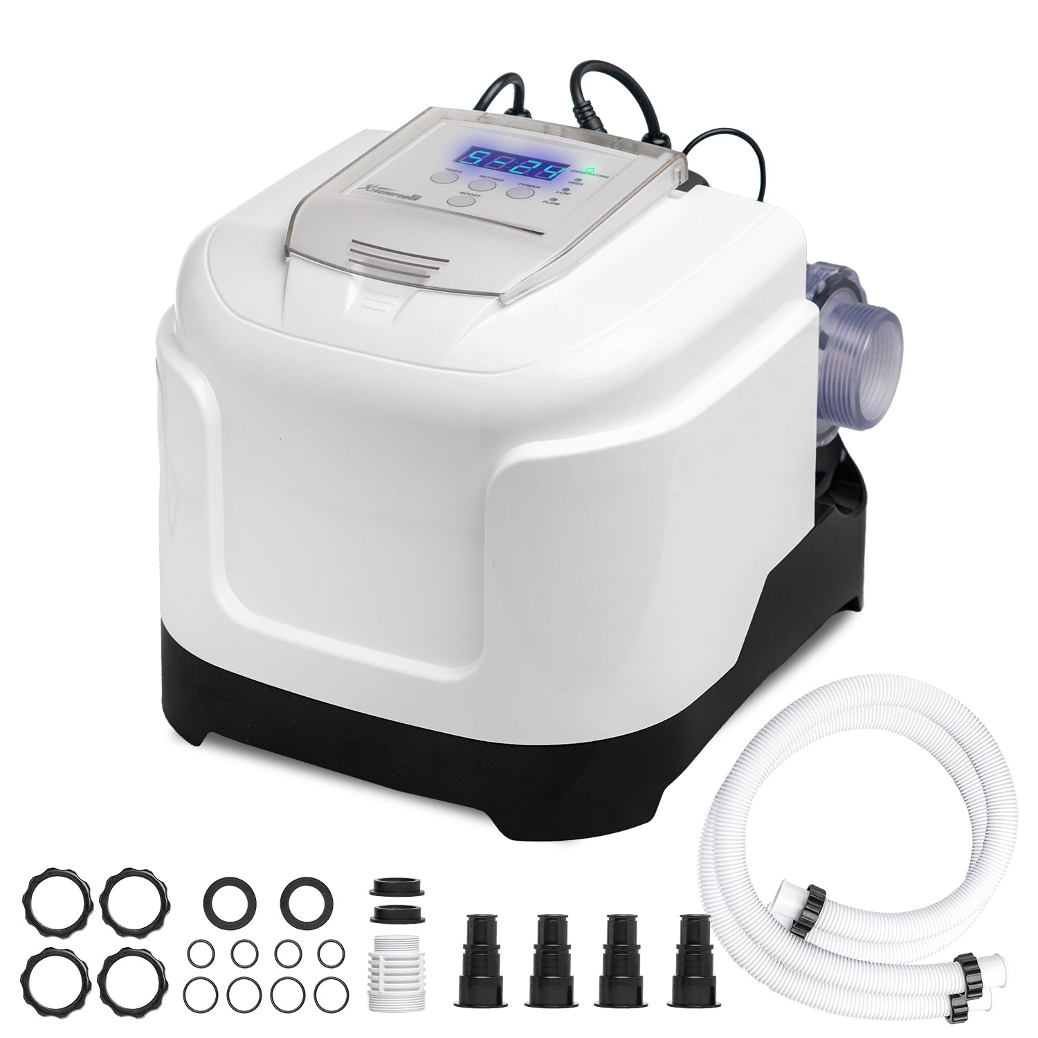 XtremepowerUS Salt Water Pool Chlorine System 15,000 Above Ground Pools w/ E.C.O