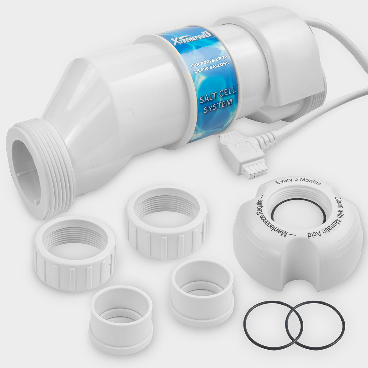 XtremepowerUS Universal Cell Replacement Salt Chlorination 25,000 Gallon Cell