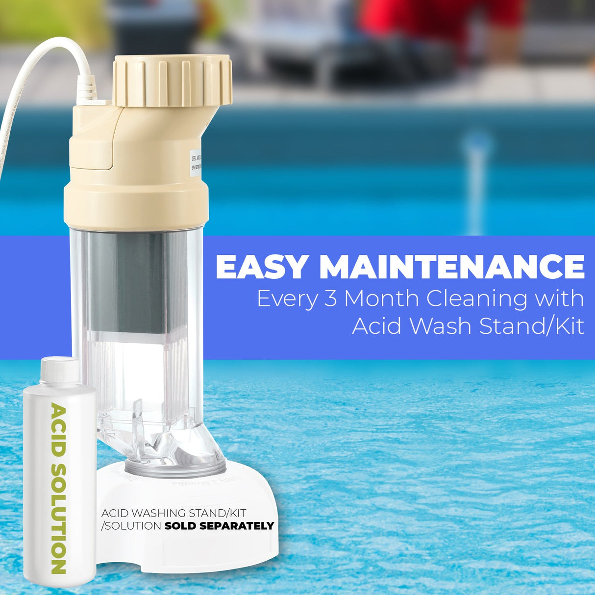 Universal Replacement Salt Chlorination Cell Plate Swimming Pool