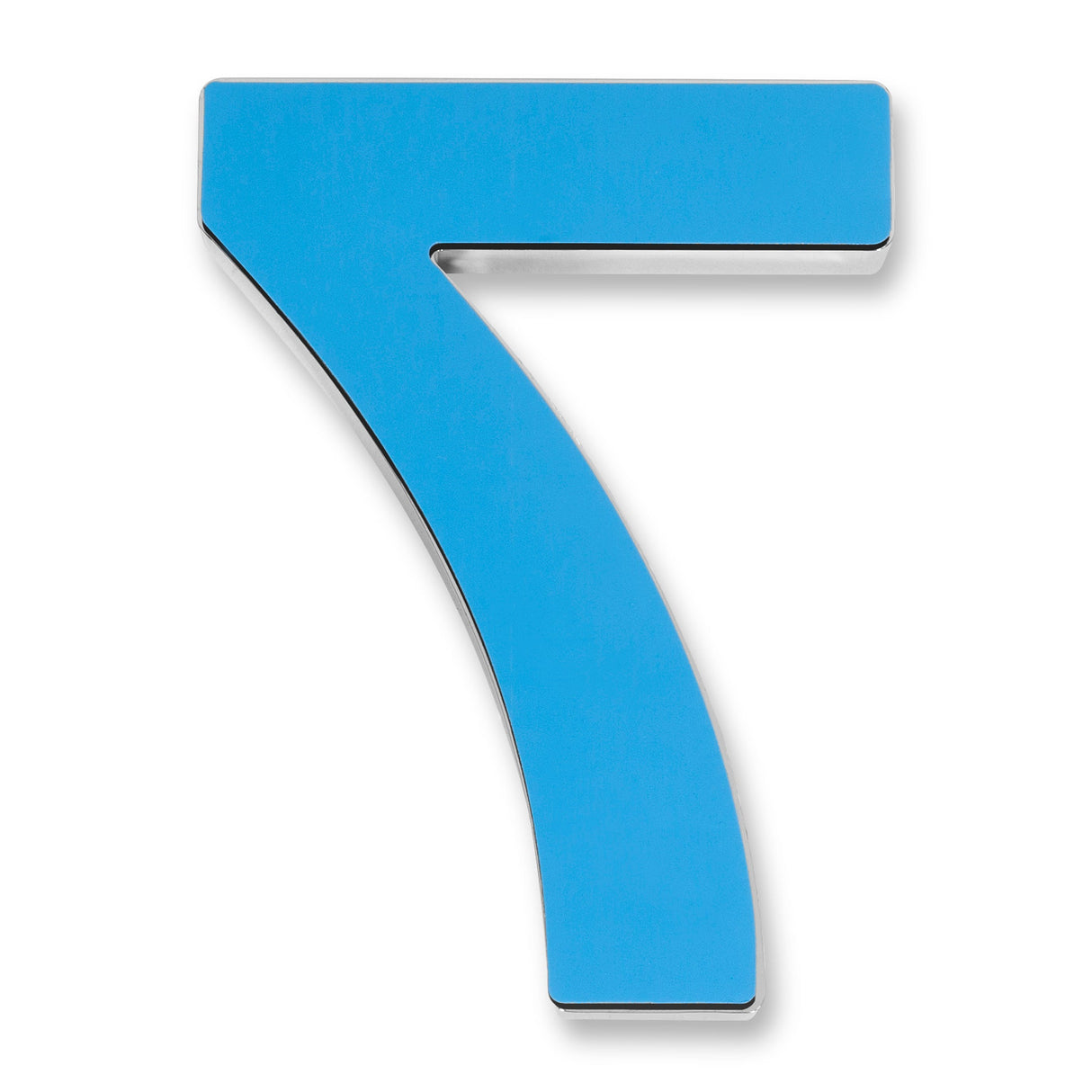 House Number (7) 4" Inch Bronze ABS Plastic Outdoor Apartment Mailbox