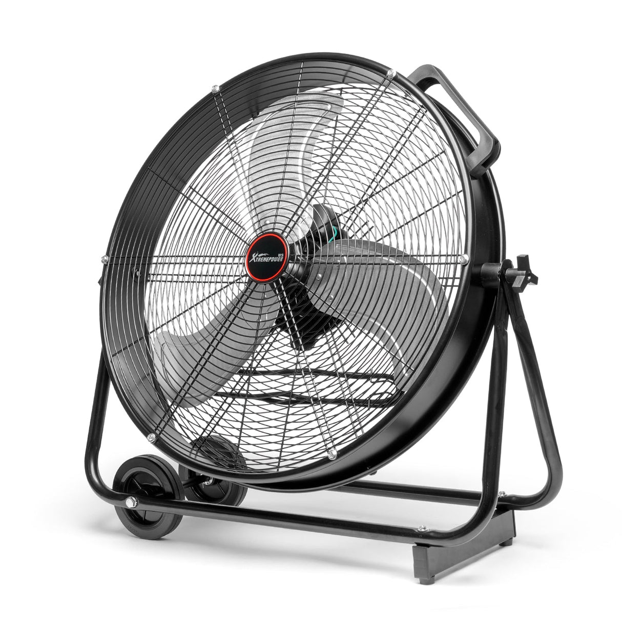 XtremepowerUS 24 inch Floor Fan Warehouse Floor Fan Shop 3 Adjustable, 2 Pack
