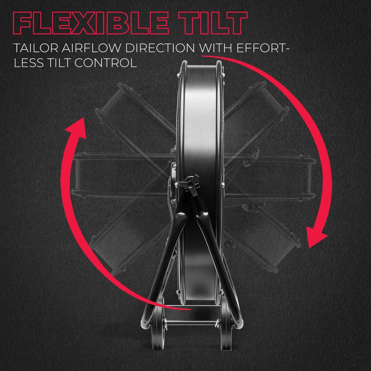 XtremepowerUS 24 inch Floor Fan Warehouse Floor Fan Shop 3 Adjustable, 2 Pack