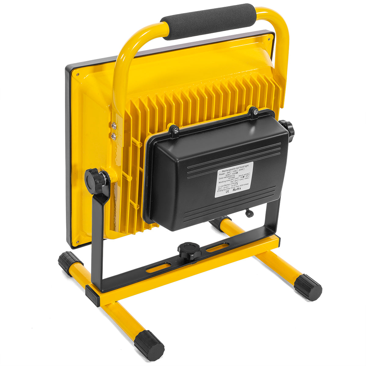 XtremepowerUS Rechargeable Power LED Cob Work Light Adjustable Stand Waterproof