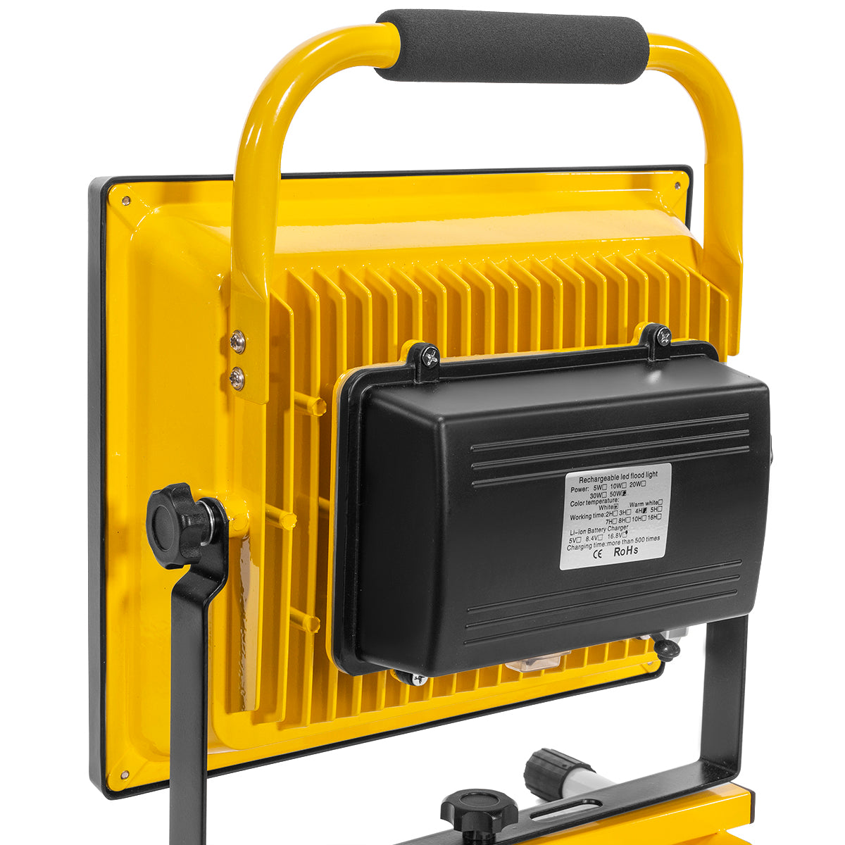 XtremepowerUS Rechargeable Power LED Cob Work Light Adjustable Stand Waterproof