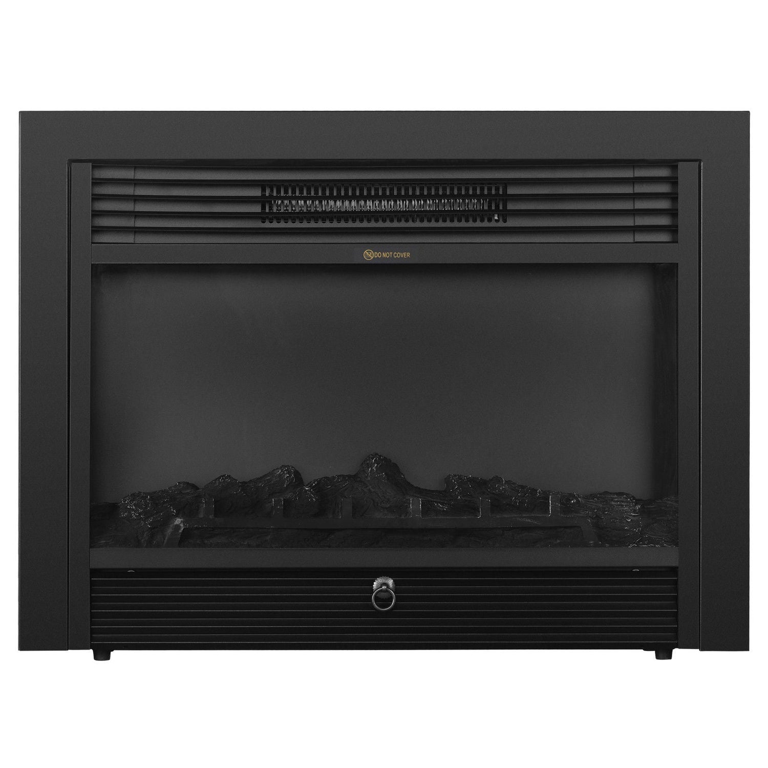 XtremepowerUS 1500W Electric Fireplace Insert Heater Adjustable Remote & Timer