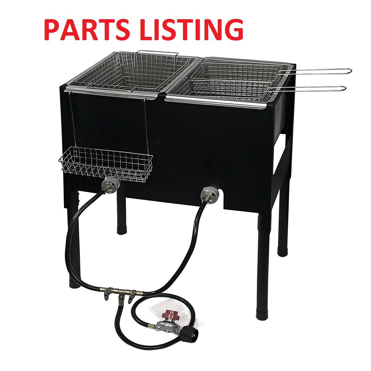 95514 FRYER DOUBLE STANDING UL REGULATOR - BARTON PARTS LISTING