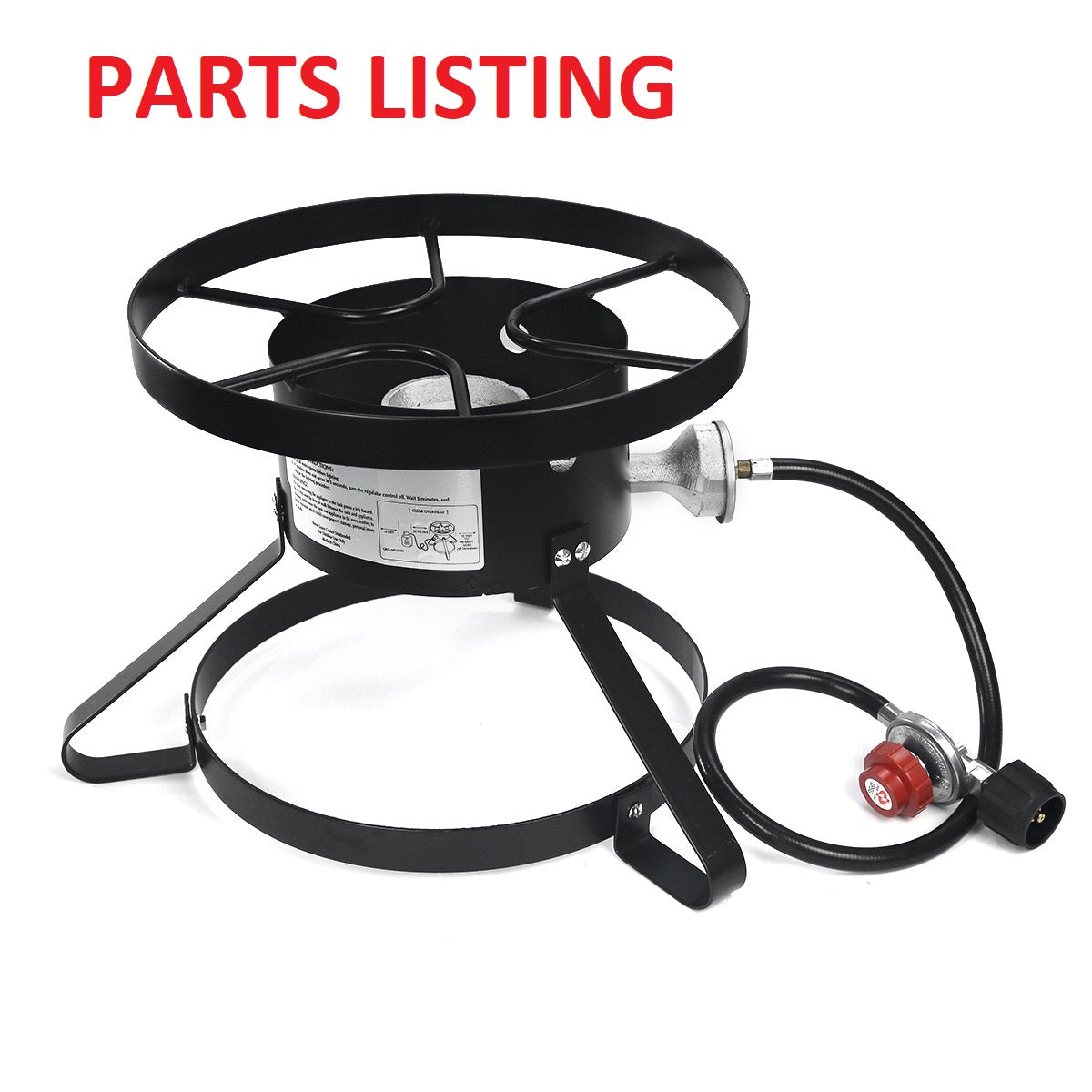 95516 STOVE PROPANE BURNER HIGH PRESSURE - BARTON PARTS LISTING