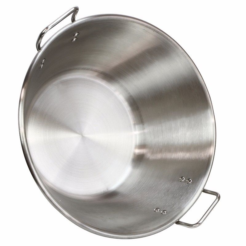 Barton Comal Large Deep 16" X 7.5" Stainless Steel Outdoor Para Carnitas Taco