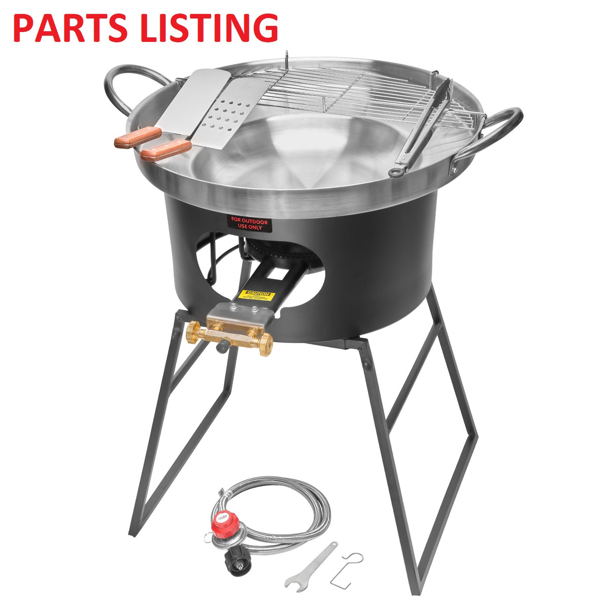 95531 STOVE BURNER W/ 23 IN. COMAL SET PARTS LISTING