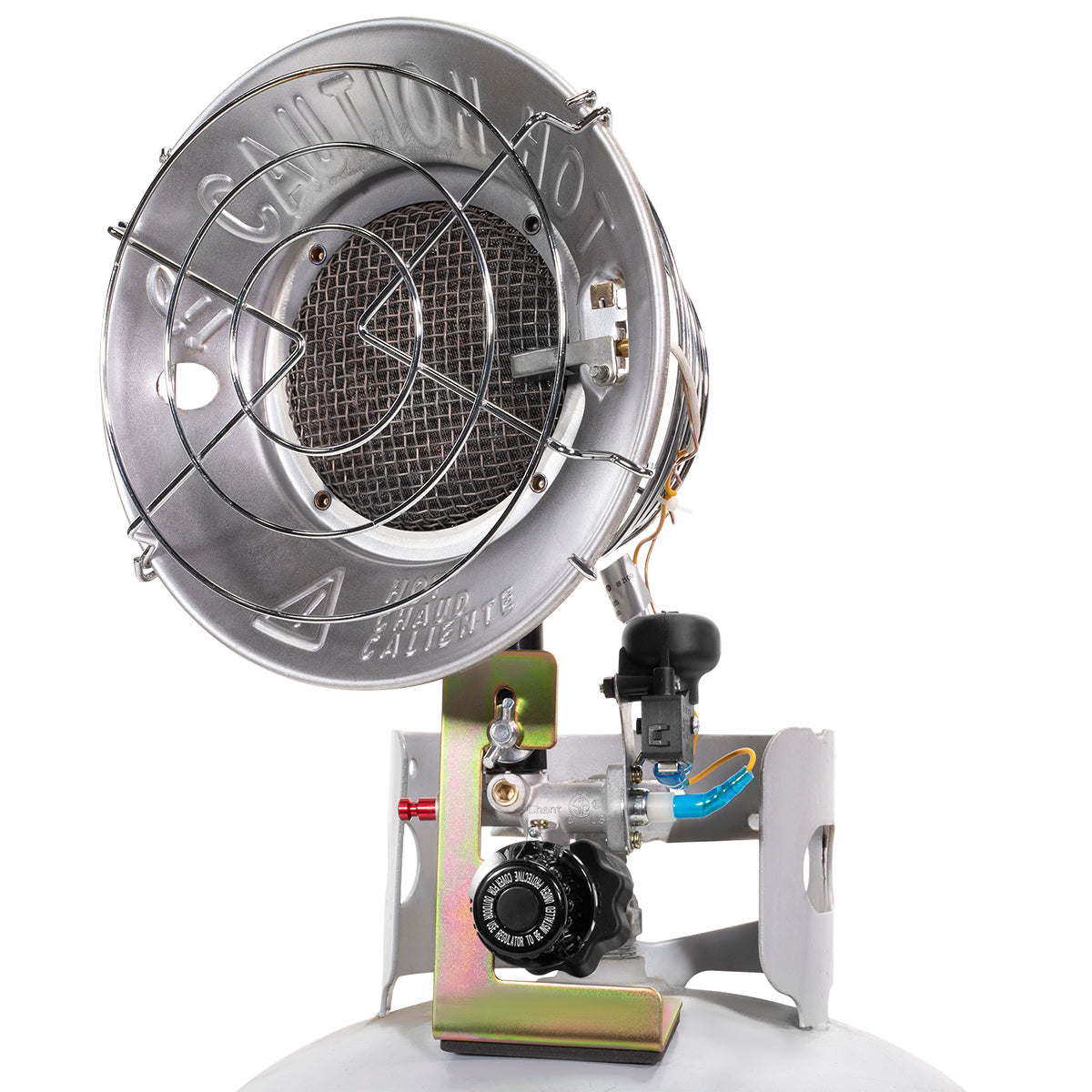 XtremepowerUS Tank Top Heater Propane 15K/30K BTU Variable Heater Dual Burner