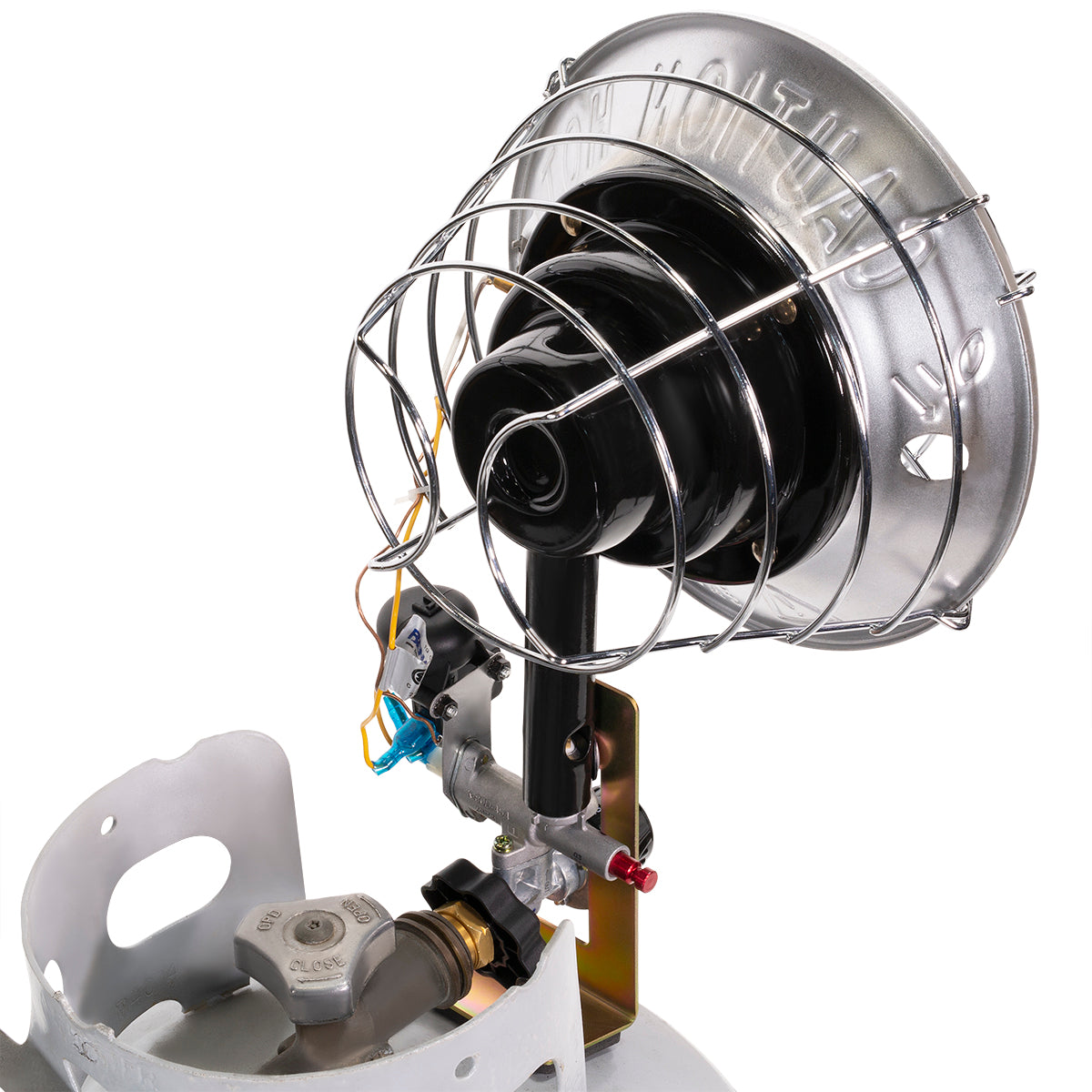 XtremepowerUS Tank Top Heater Propane 15K/30K BTU Variable Heater Dual Burner