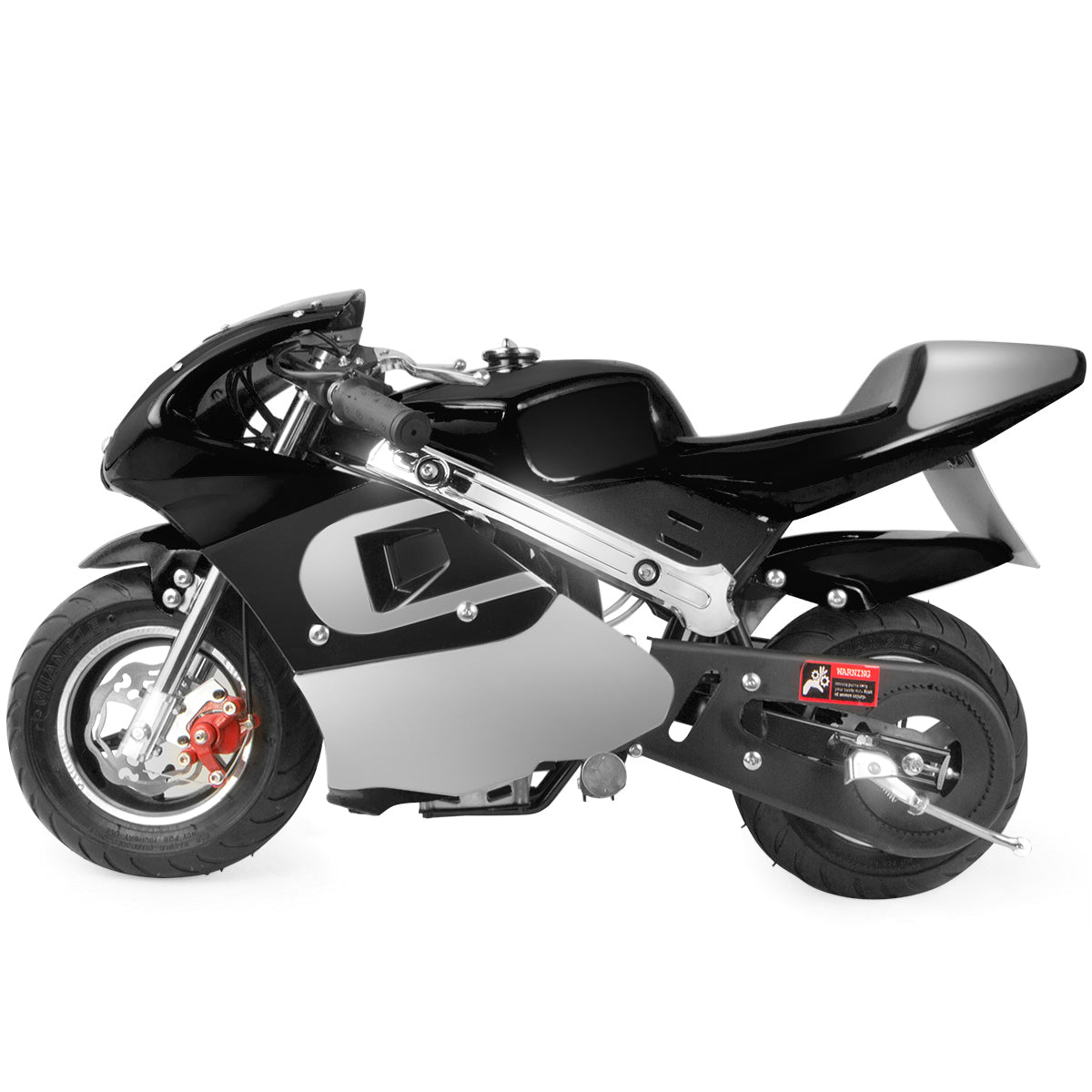 XtremepowerUS Kids Mini Ride On Motorcycle Gas Pocket Bike 4 Stroke 40CC Black