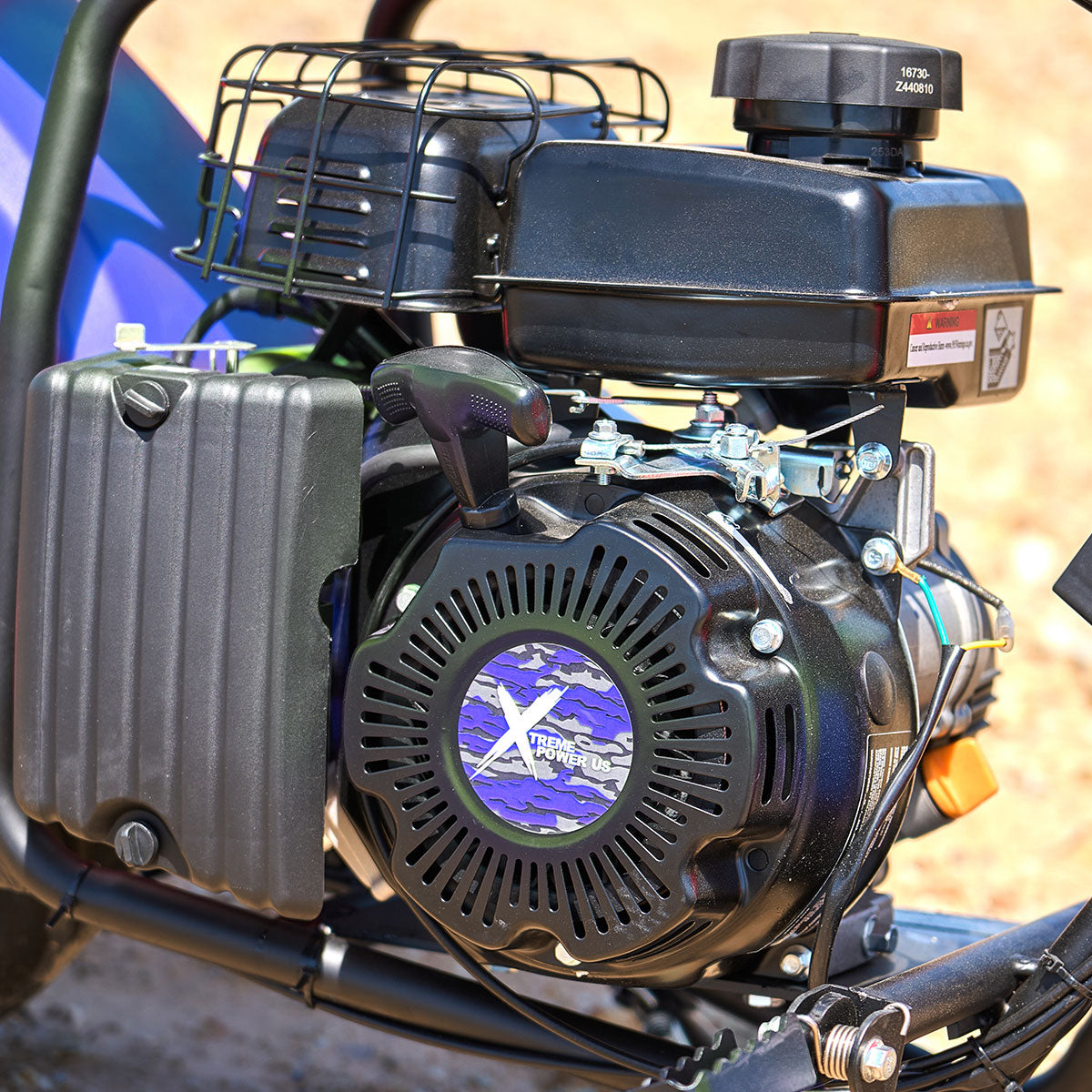 XtremepowerUS Pro-Series 99cc Mini Dirt Bike Gas-Power 4 Stroke Pocket Ride