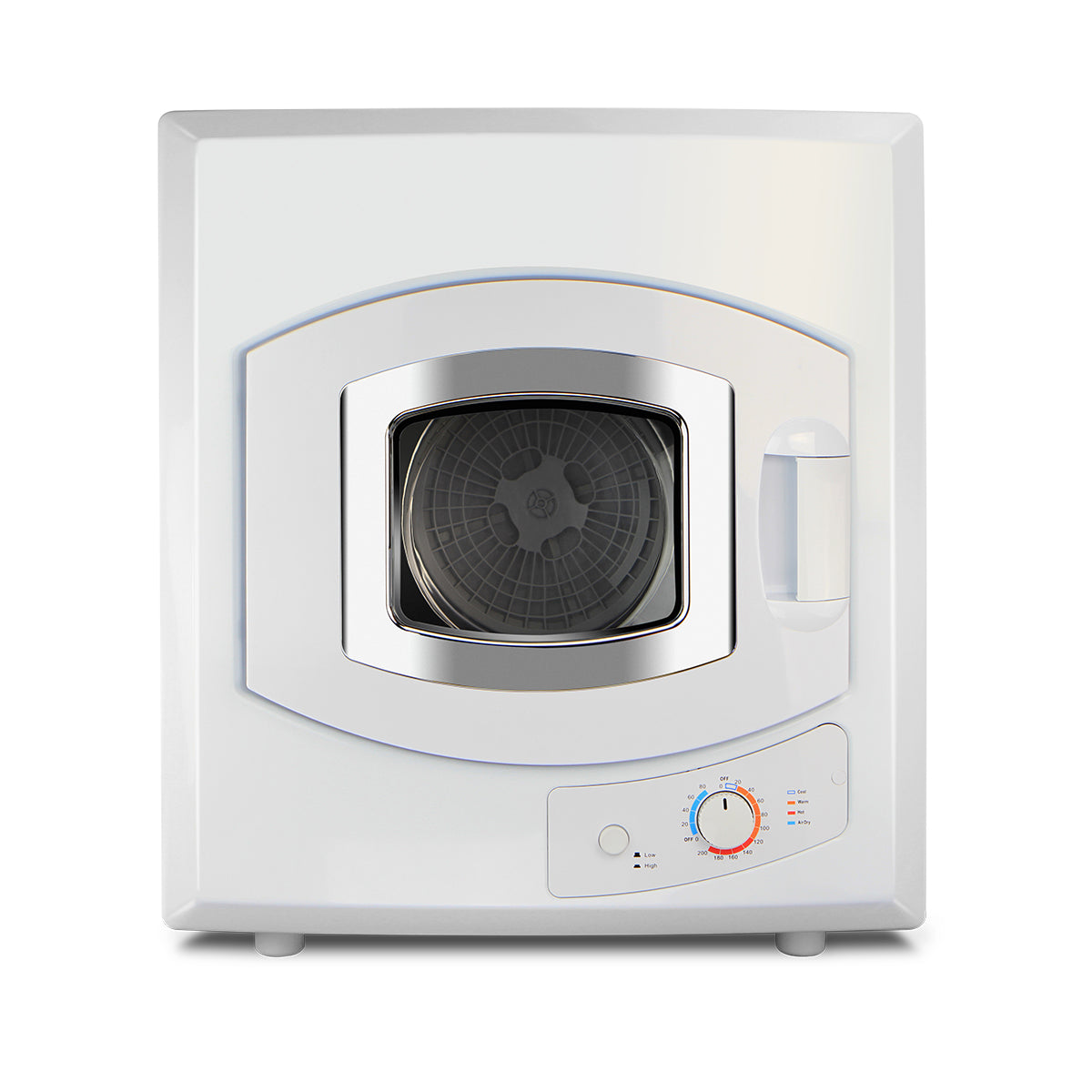 Barton Tumble Dryer White Heat Control Automatic Portable Electric RV 2.6 cu ft