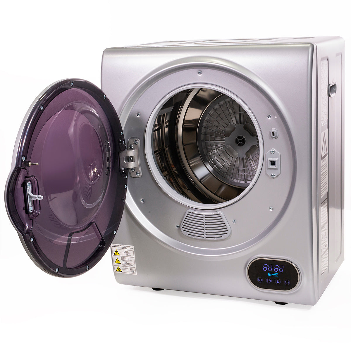 Freestanding Automatic Electric Clothes Dryer Machine Laundry Dry w/ Timer