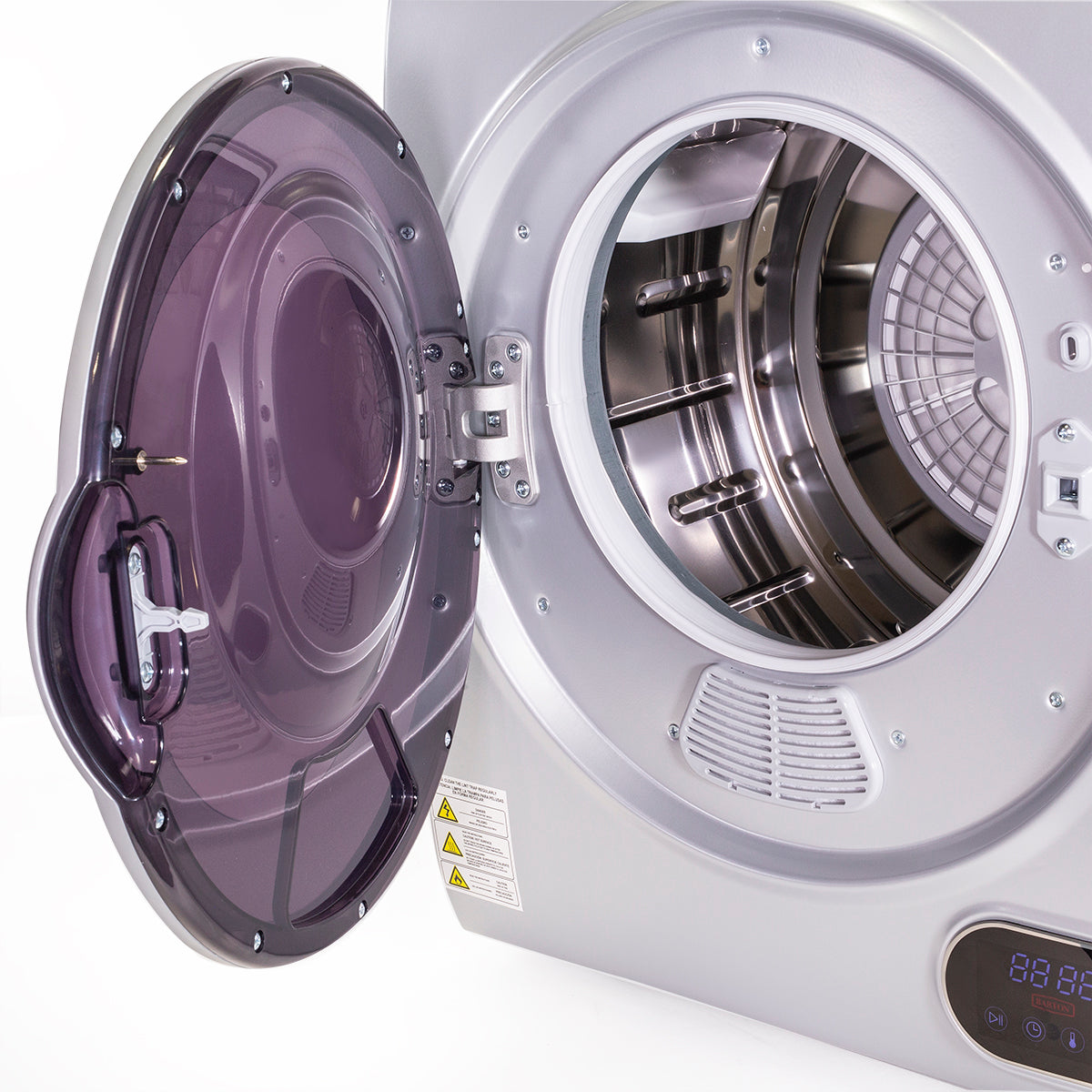 Freestanding Automatic Electric Clothes Dryer Machine Laundry Dry w/ Timer