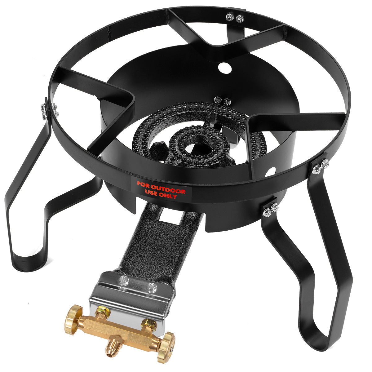 Barton Outdoor 64 Quart Fly Boil Deep Fryer 100,000 BTU Propane Stove Burner Set