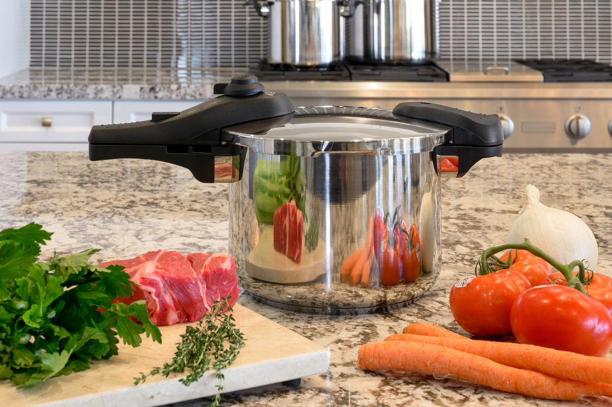 Barton 7.4 Quart Pressure Cooker / Canner Release Valve Fast Cooking Pot Stove