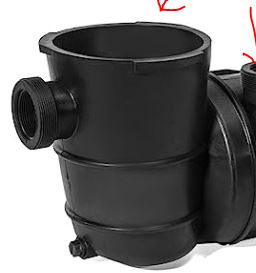 P75115 front strainer housing (where inlet is)