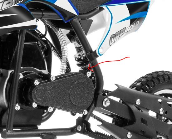 P99726 Shock/seat spring