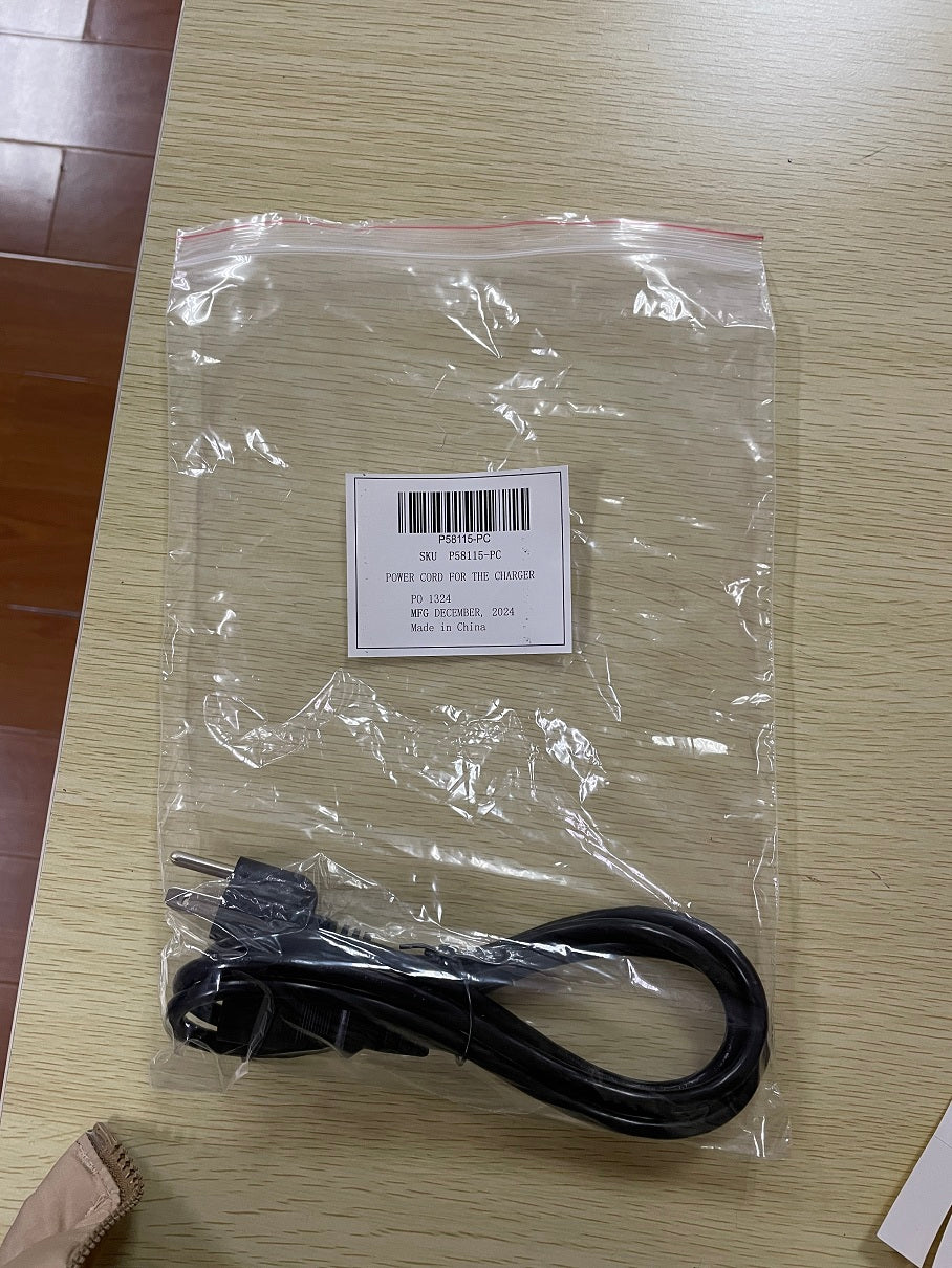 58115 PARTS LISTING PALLET JACK LI-ION 3300 LBS SET OF 2