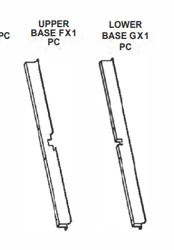P93566 base pieces F+G