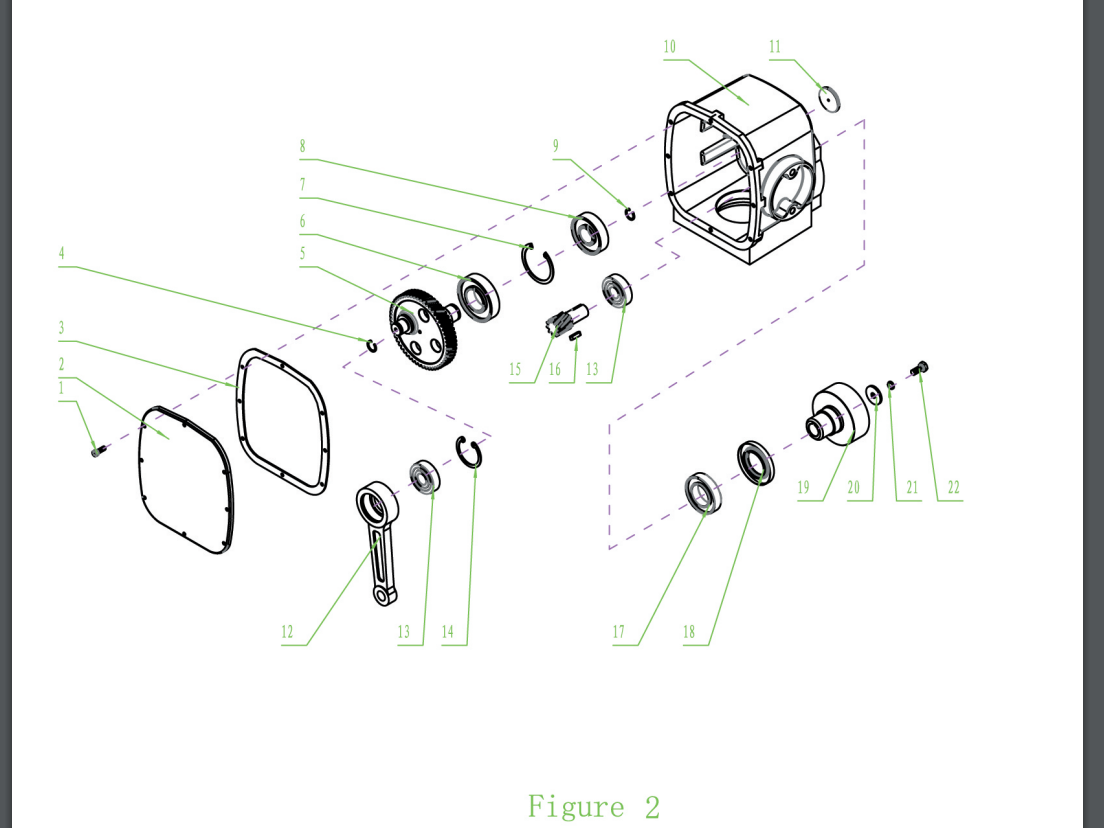 61009 PARTS LISTING RAMMER JUMPING JACK GAS 6.5HP - STARK