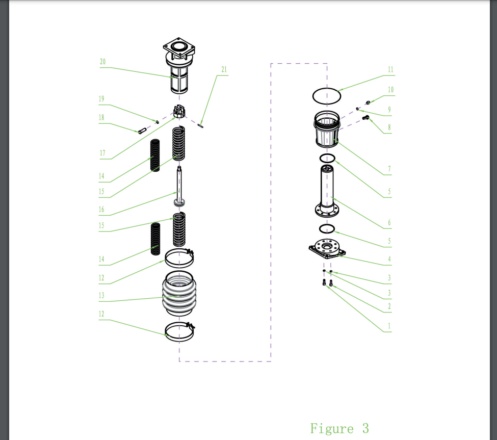 61009 PARTS LISTING RAMMER JUMPING JACK GAS 6.5HP - STARK