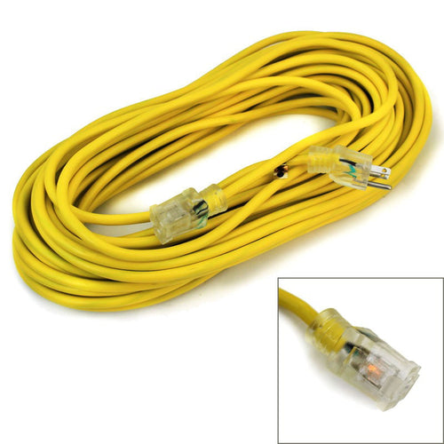 XtremepowerUS 25ft 12/3 gauge Electric Extension Power Cord Cable Indoor