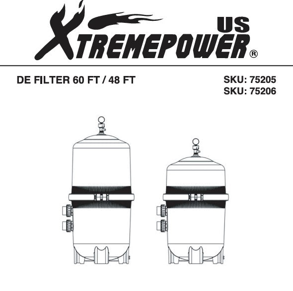 75205(48FT) / 75206 (60FT) DE FILTER BEIGE