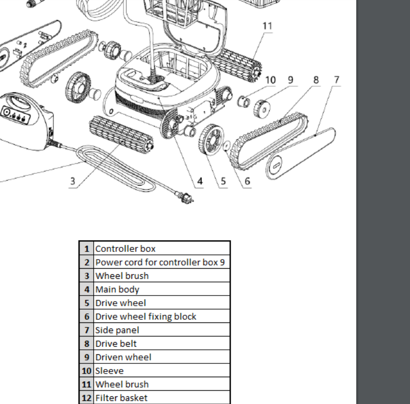 P75065 wheel brushes (part 3/11)