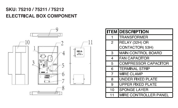 P75211-3 Main Control Board