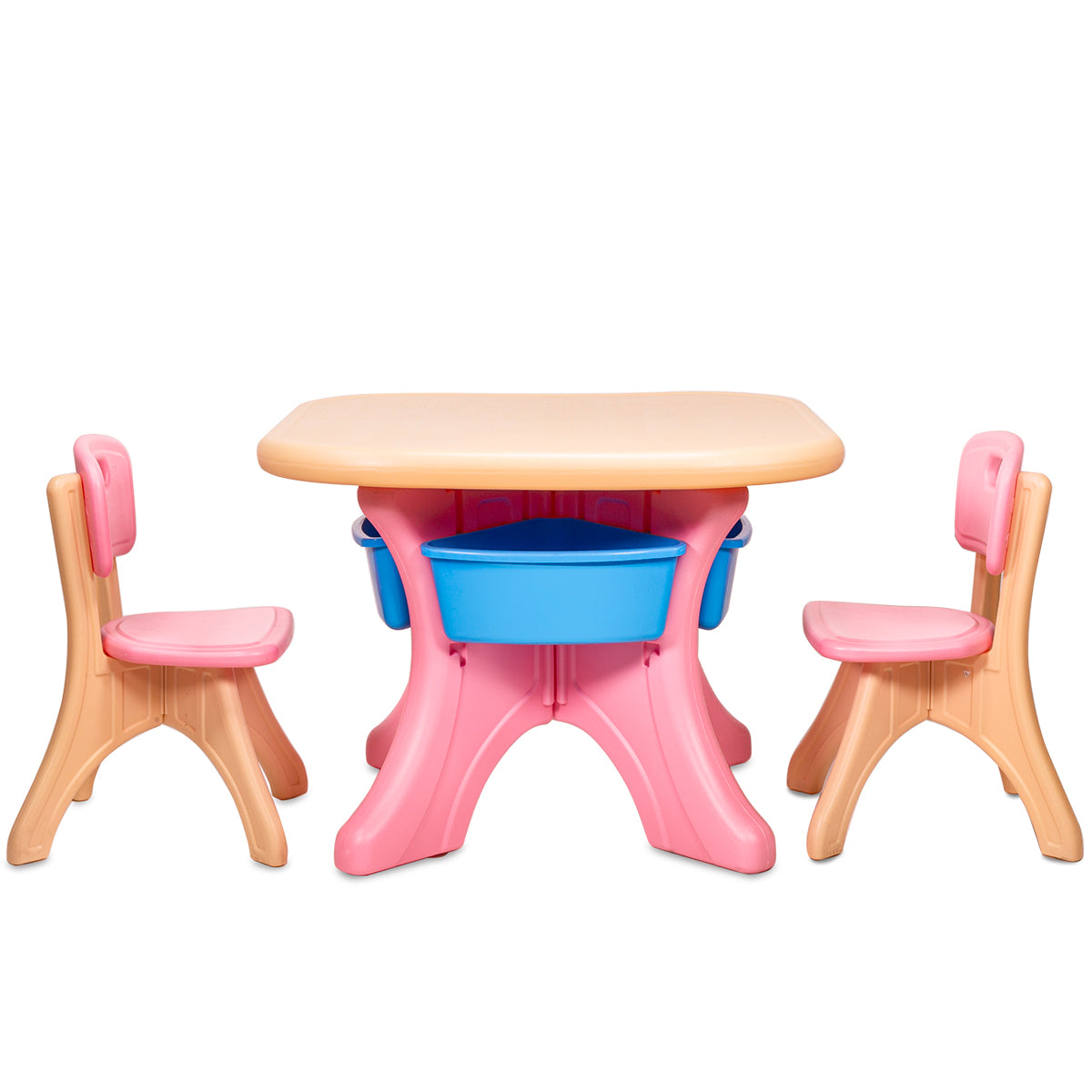 Kidzilla 3pcs Children Activity Table w/ Chair Art Table Detachable Storage
