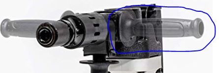 61105-xp 1000W Jackhammer replacement side handle (1 pc)