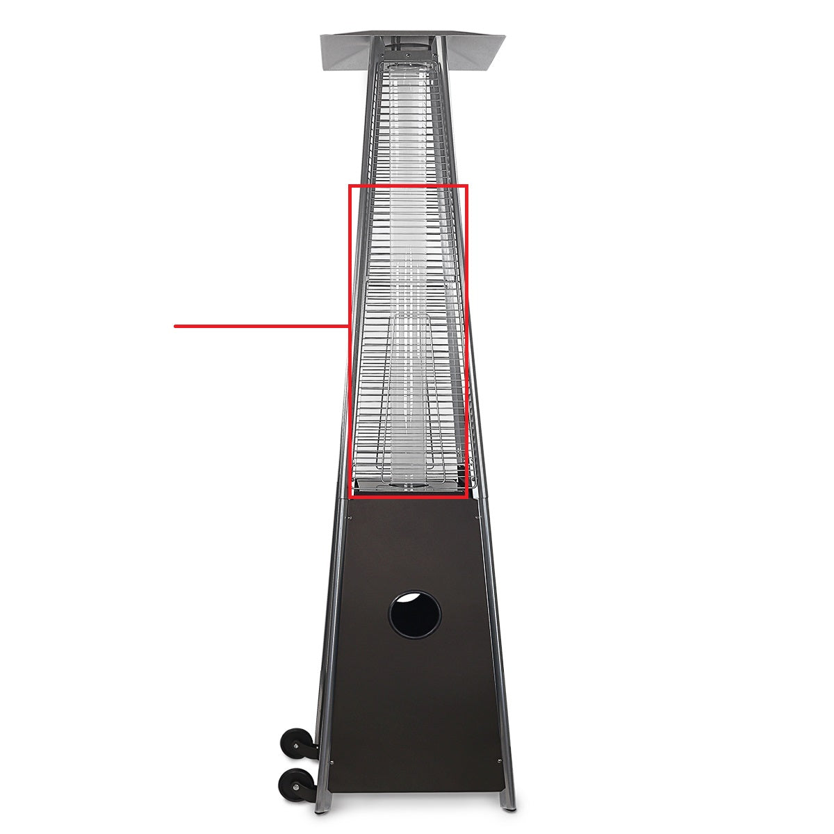 Glass Tube Replacement for Pyramid Patio Heater P96050-7