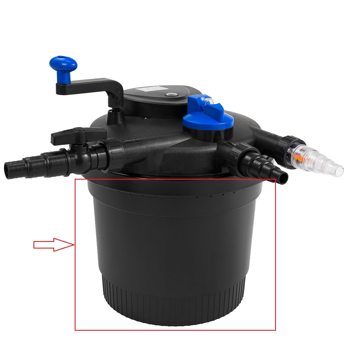 Bottom Container Replacement for Koi Pond Filter Set P75145-14