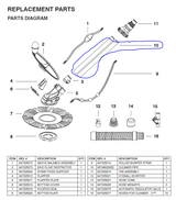 75037 XtremepowerUS Pool Cleaner PARTS LISTING