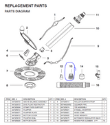 75037 XtremepowerUS Pool Cleaner PARTS LISTING