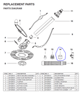75037 XtremepowerUS Pool Cleaner PARTS LISTING