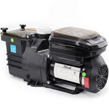 XtremepowerUS 1.65HP Variable Speed Inground Pool Pump, 230V Energy Efficient Pool Pump with Digital Speed Control