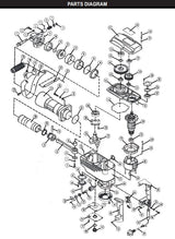 61103 2200Watt Jack Hammer PARTS LISTING
