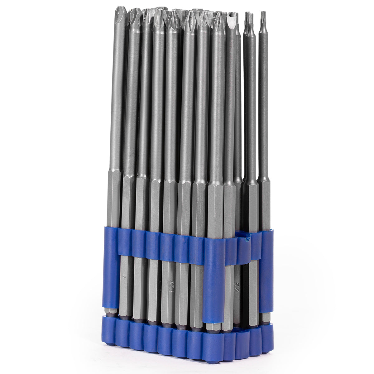 50-Piece Extra Long Security Bit Set - Torx, Tamper, Hex, Spline (DSD 1374)