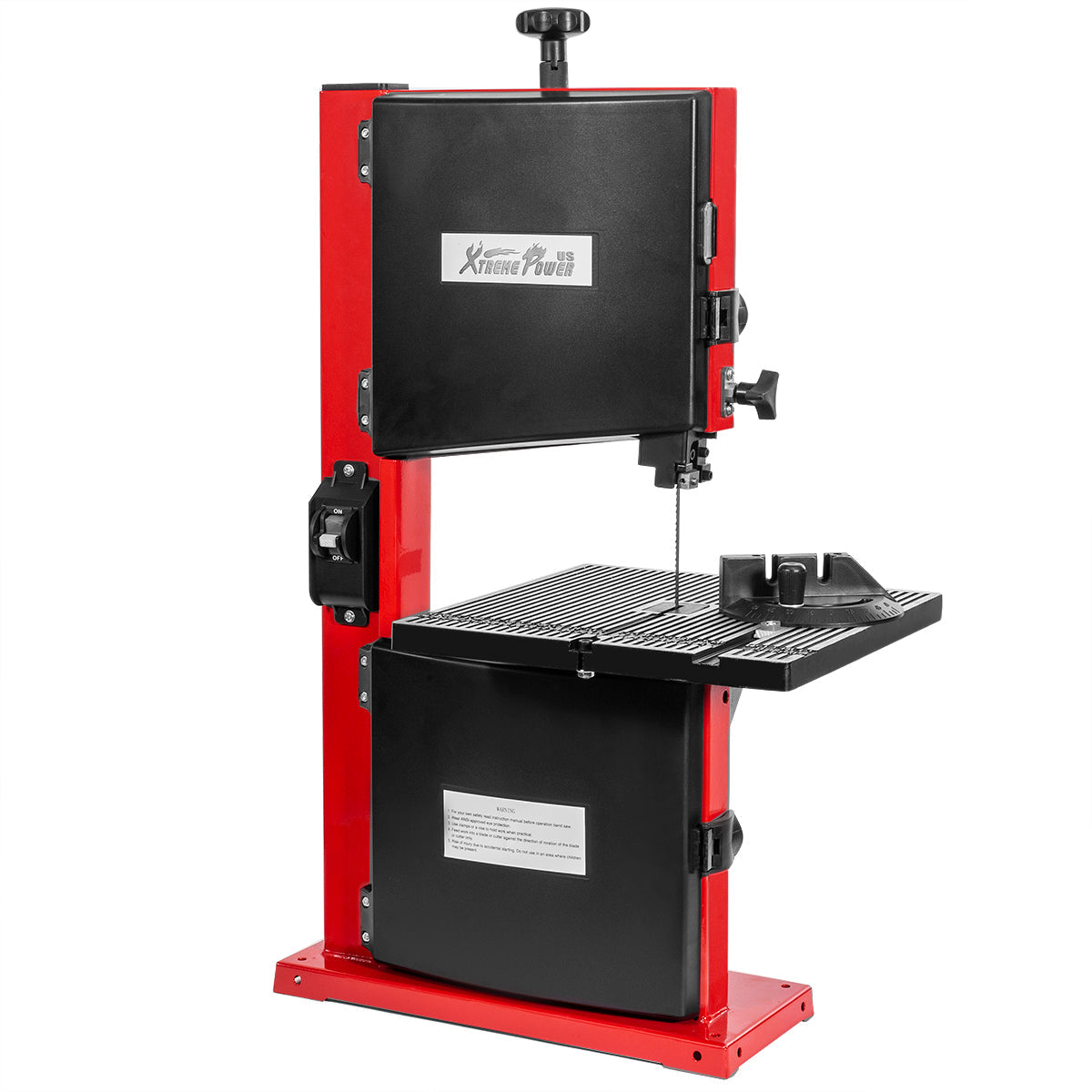 XtremepowerUS 9" Band Saw Stationary Adjustable Angle Woodworking w/ Dust Port