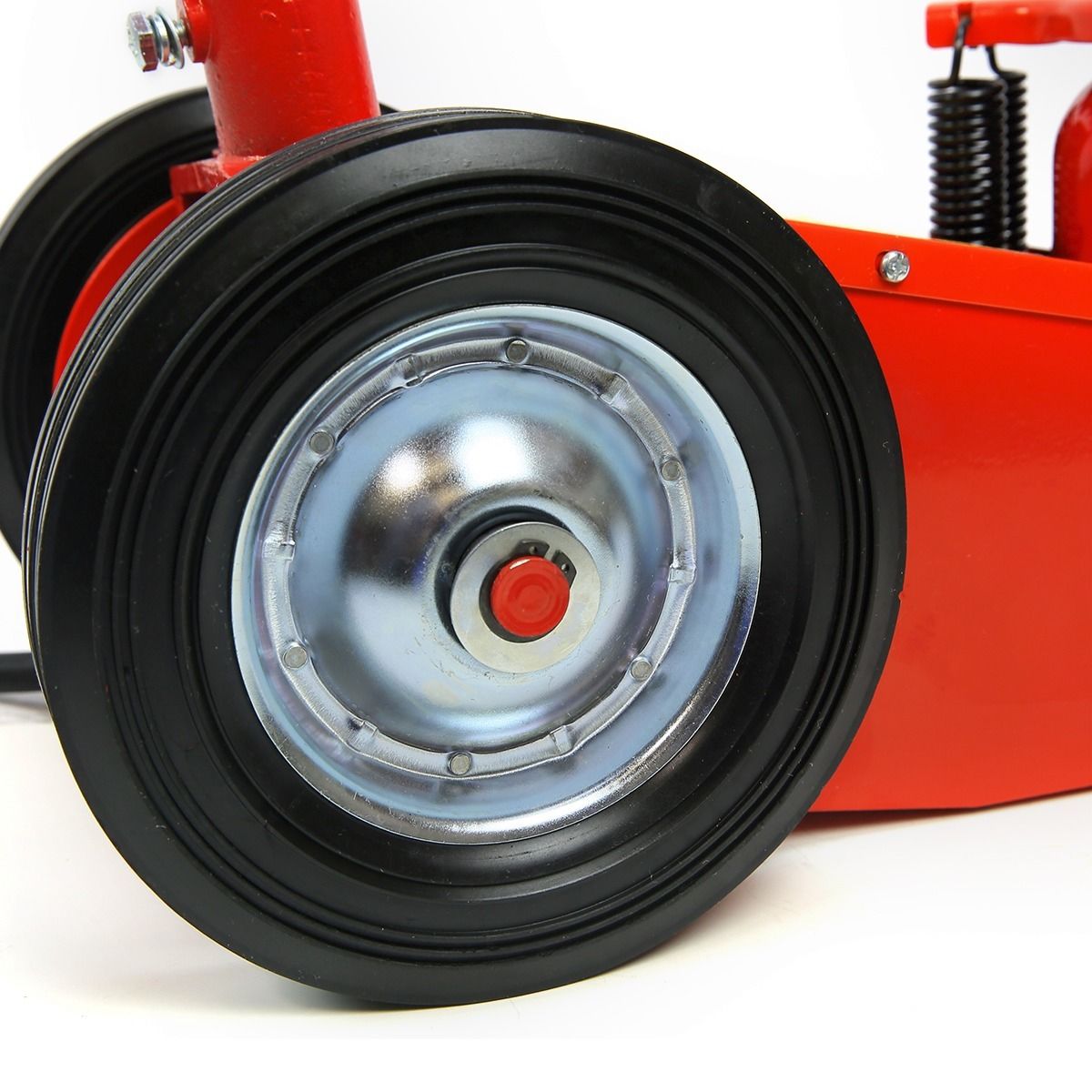 XtremepowerUS Heavy Duty Air Hydraulic Floor Jack Wheels Lift Truck Bu