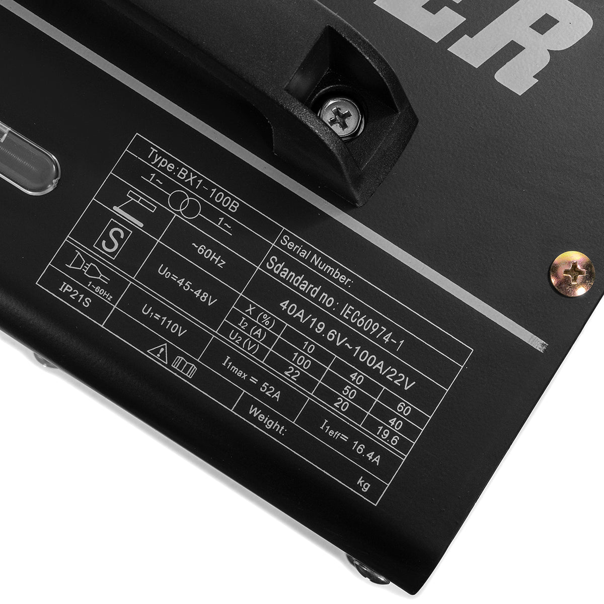 Stark USA 55136 Black pro series Arc stick mma Welder Machine Rod