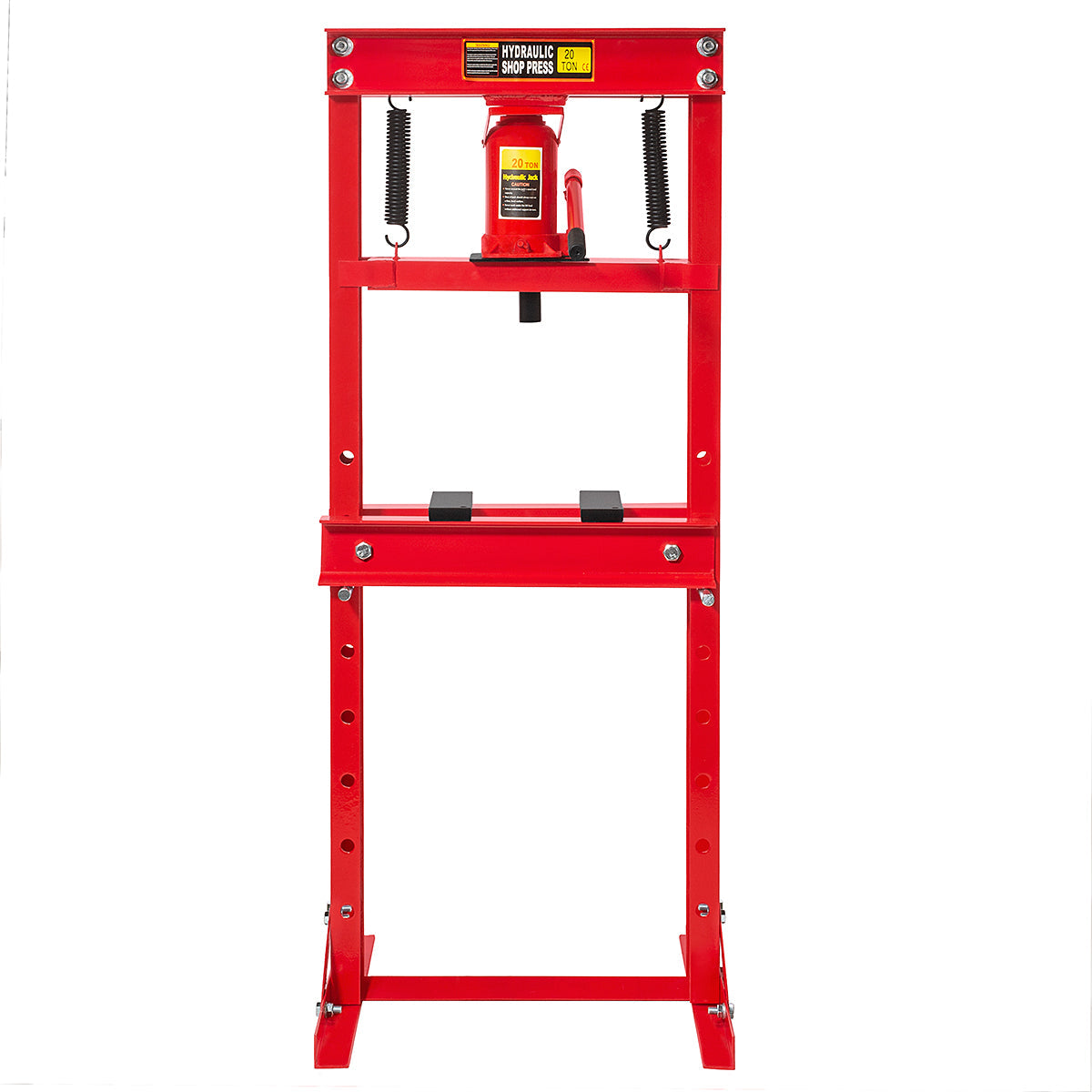 Stark USA 20 Ton Capacity Floor Type Hydraulic Shop Press H-Frame Jack Stand