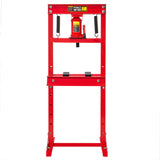 Stark USA 20 Ton Capacity Floor Type Hydraulic Shop Press H-Frame Jack Stand