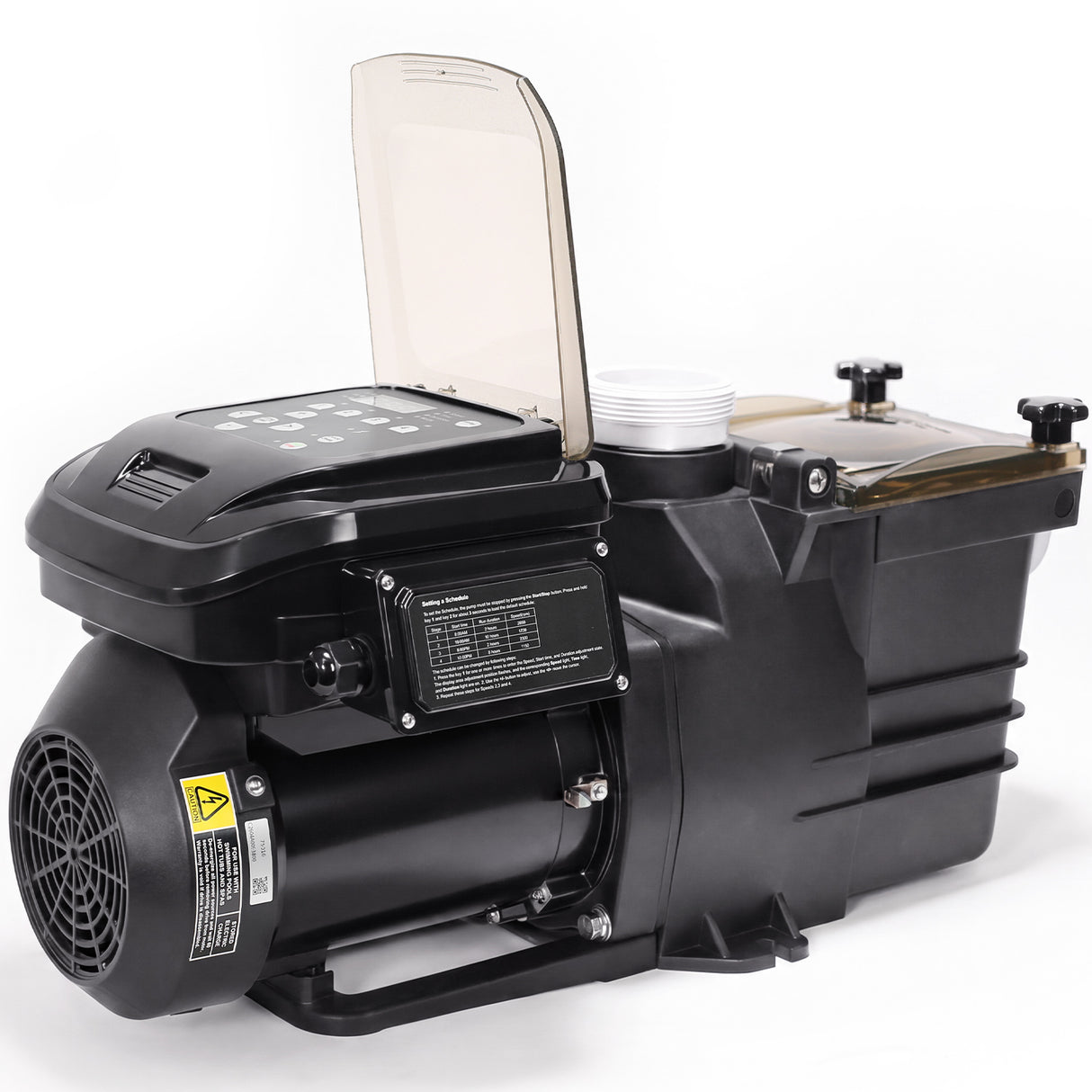 XtremepowerUS 1.65HP Variable Speed Inground Pool Pump, 230V Energy Efficient Pool Pump with Digital Speed Control
